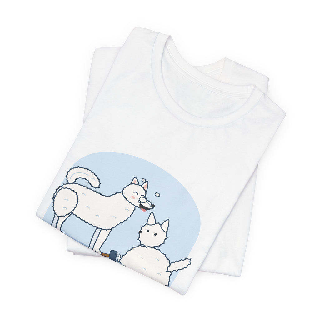 Samoyed T-Shirt - Enough Fluff for a Second Samoyed. Funny Sammy Owner Tee