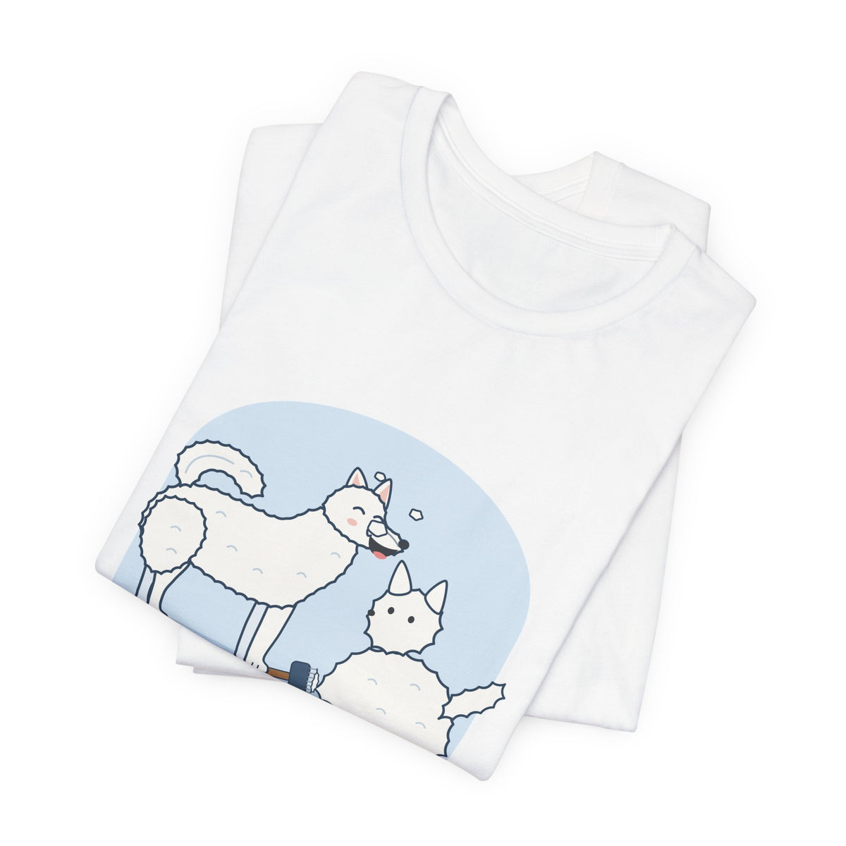 Samoyed T-Shirt - Enough Fluff for a Second Samoyed. Funny Sammy Owner Tee