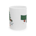 Black Cat Christmas Mug - That Black Ornament on the Bottom Branch Is the Cat