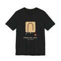 Crochet T-Shirt - Chain One, Turn. Funny Crochet Pattern Tee
