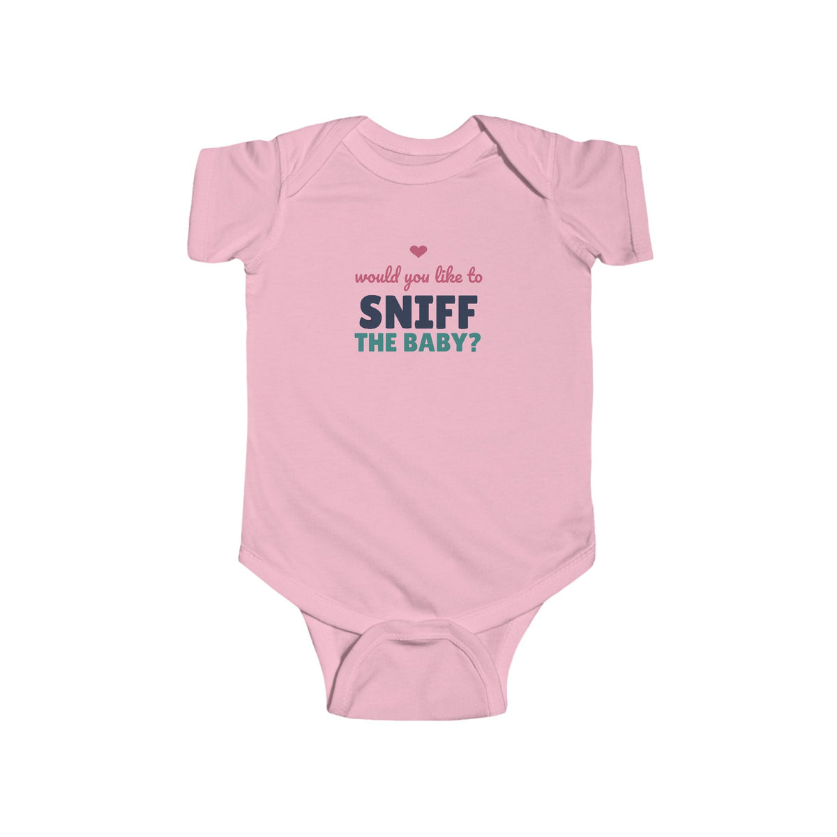 Would You Like to Sniff the Baby Baby Bodysuit, Funny New Baby Outfit