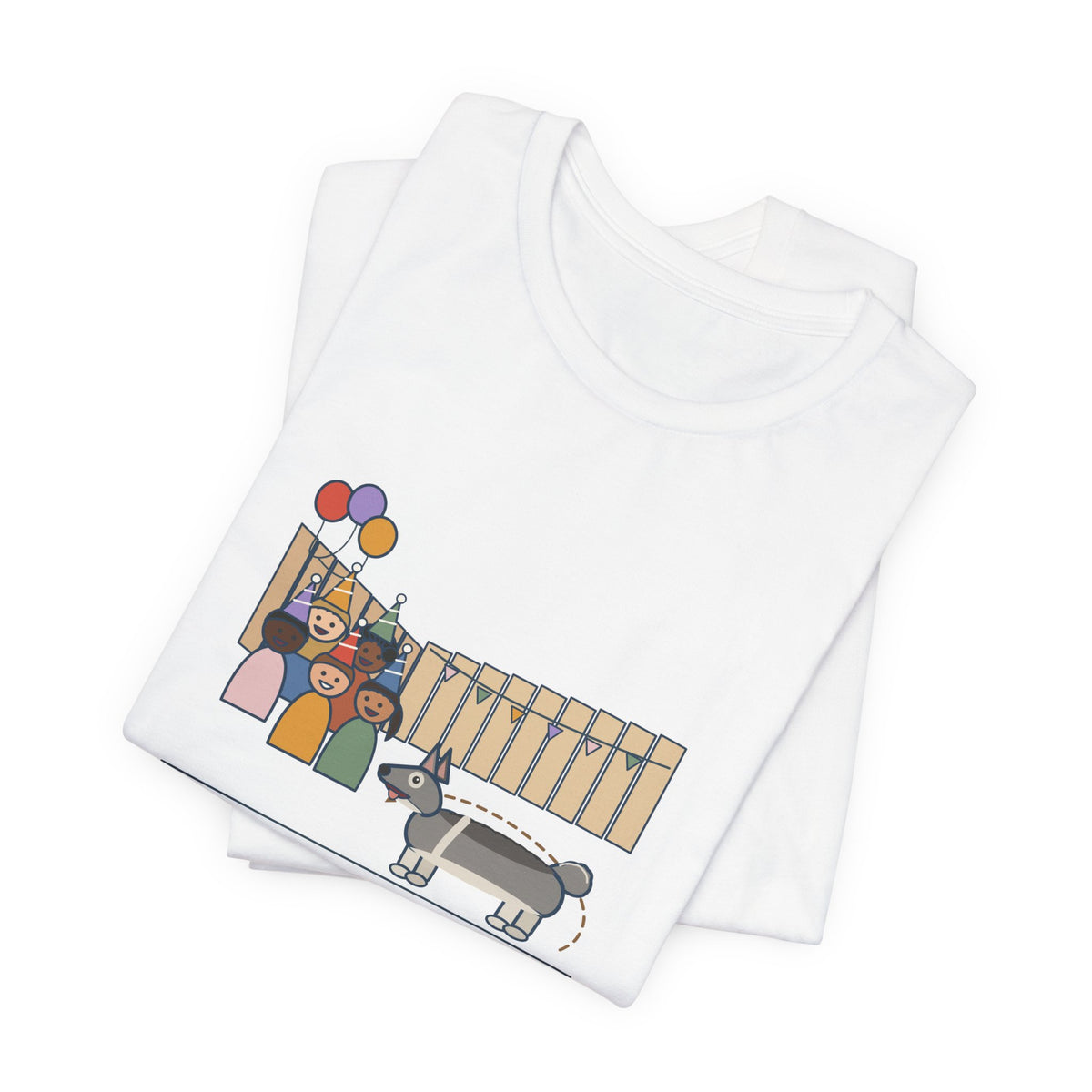 Swedish Vallhund T-Shirt - Herded the Whole Birthday Party Into One Corner