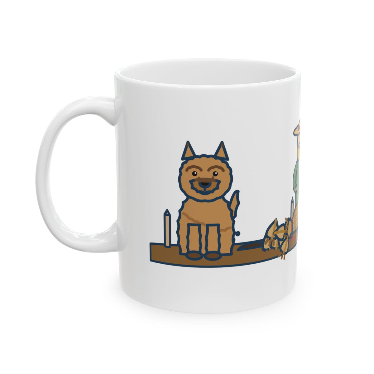 Cairn Terrier Mug - Dug Up the Tulip Bulbs I Planted an Hour Ago 11oz Coffee Mug
