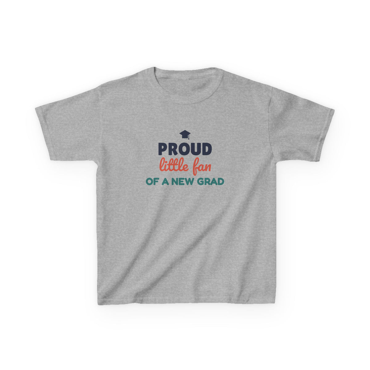 Proud Little Fan of a New Grad Youth T-Shirt, Graduation Kids Shirt