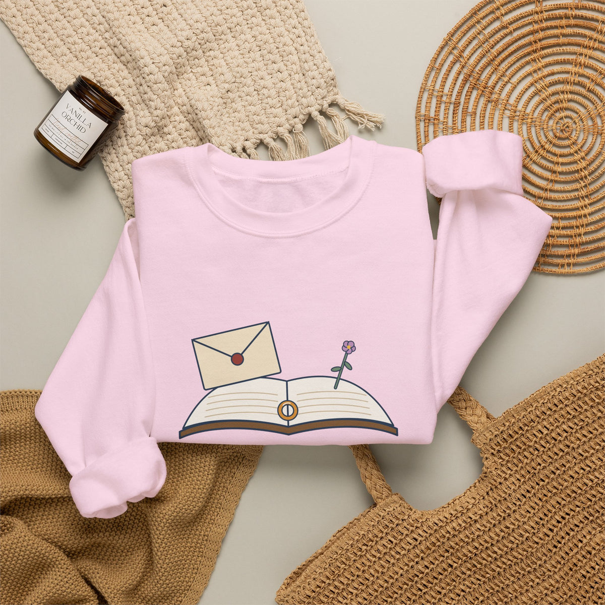 Reader, I Married Him Sweatshirt, Wedding Brontë Quote Crewneck with Letter and Ring