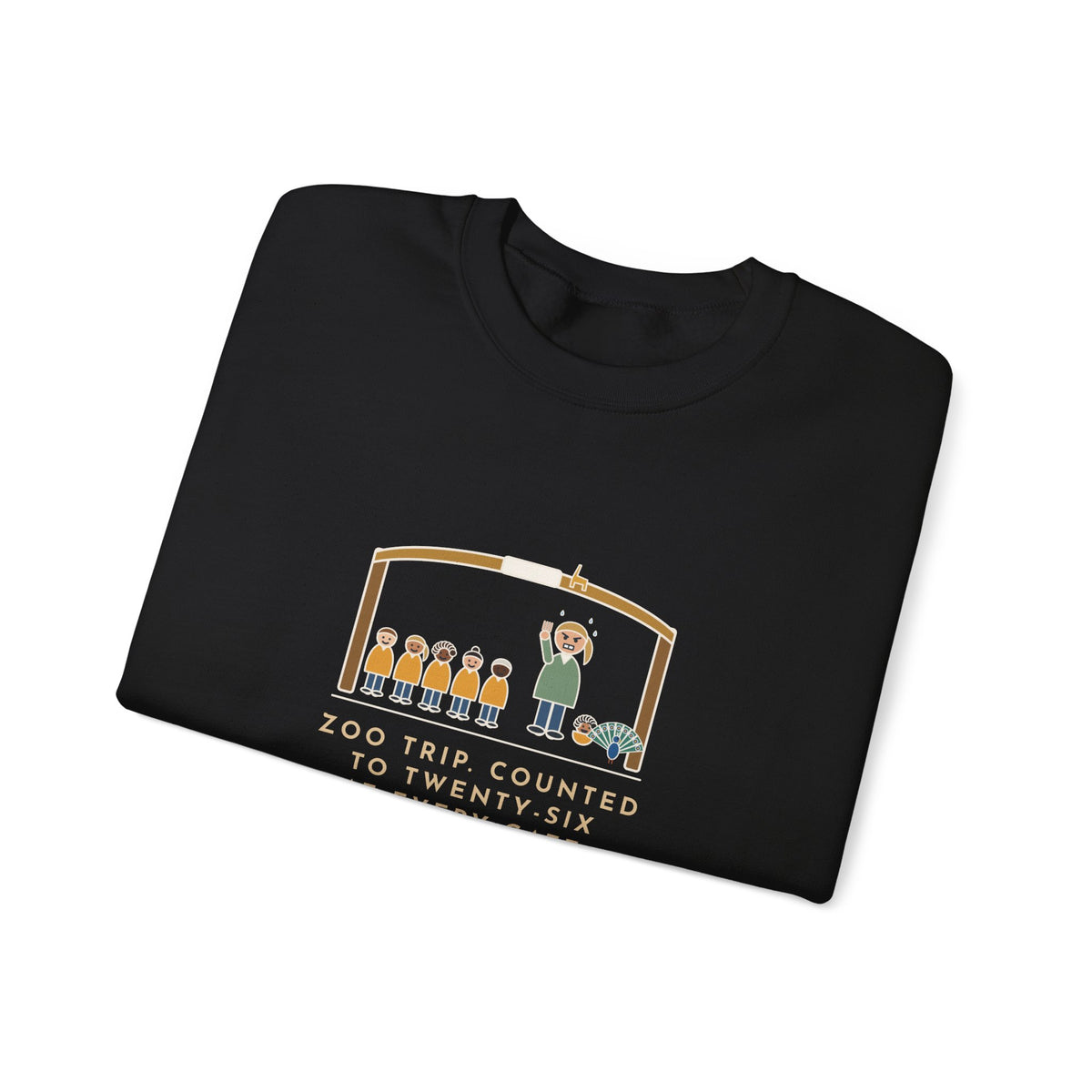 Field Trip Crewneck Sweatshirt - Counted Twenty-Five Once and Aged a Year
