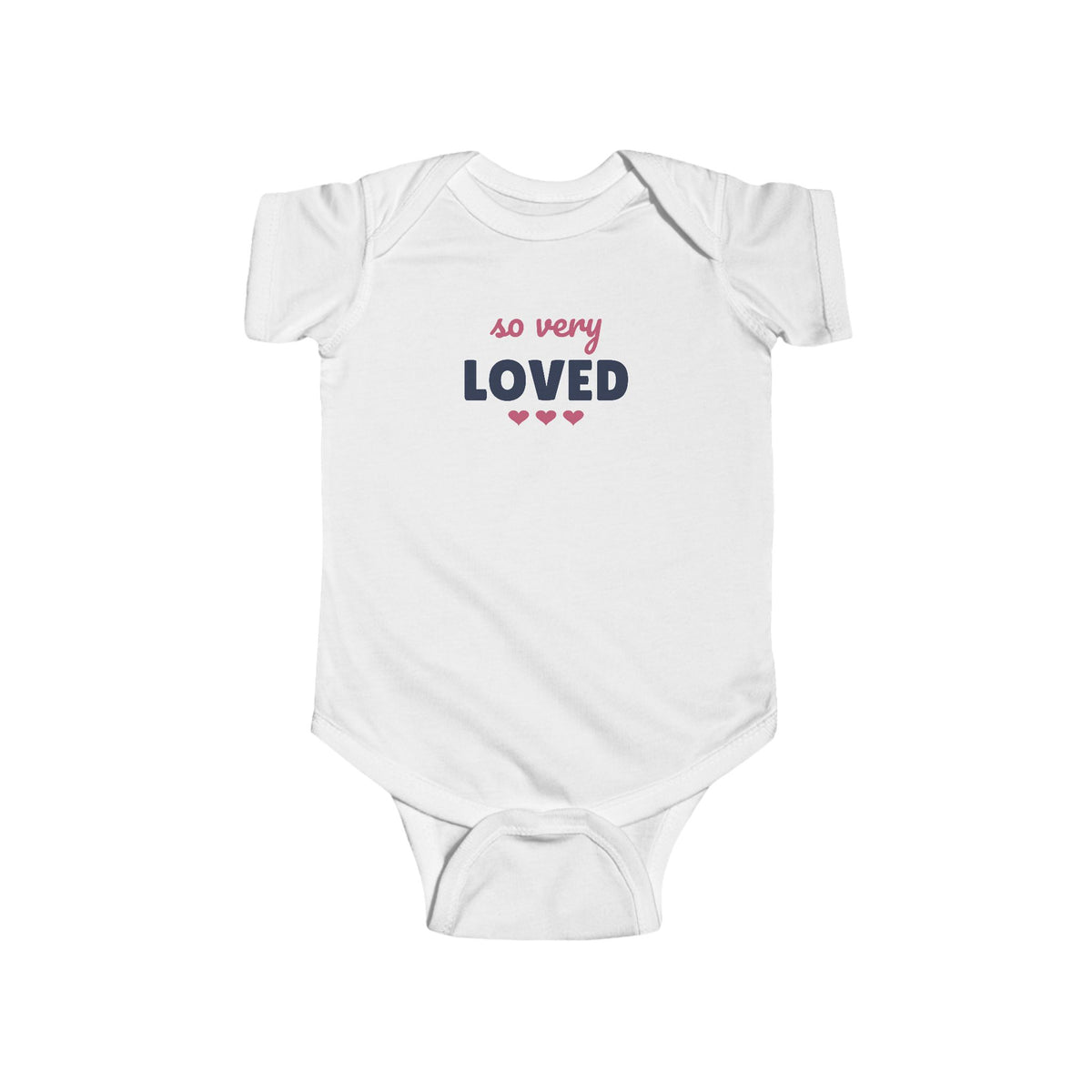 So Very Loved Baby Bodysuit, Sweet Newborn Outfit