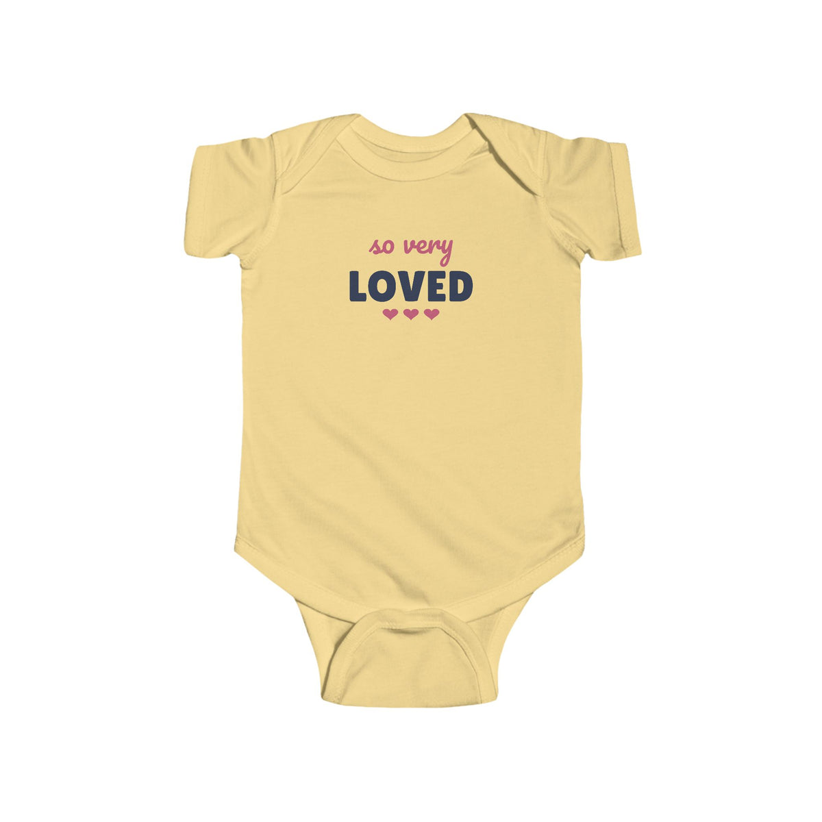 So Very Loved Baby Bodysuit, Sweet Newborn Outfit