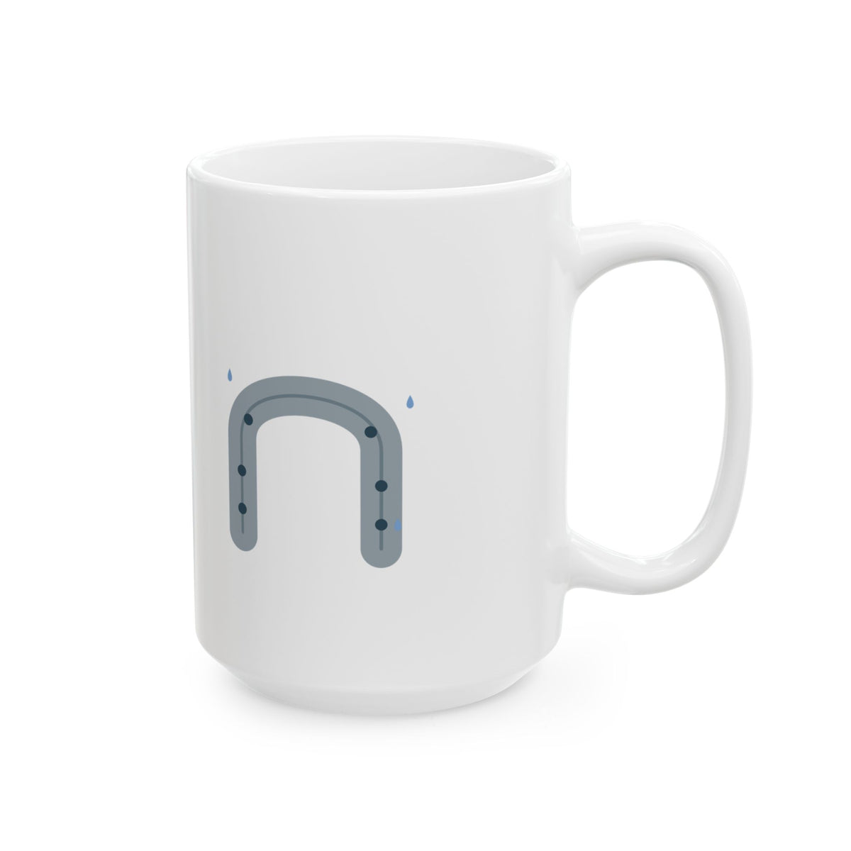 Large 15oz Farrier Mug - Your Horse Is Leaning on Me Again. Horseshoer Coffee Mug