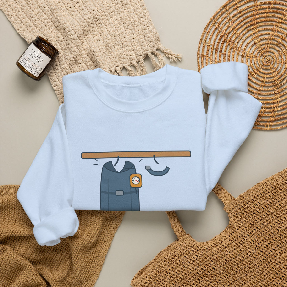 Interventional Radiology Nurse Sweatshirt - Work Apron: Fifteen Pounds of Lead, IR Nurse Crewneck