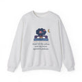 Funny Night Owl Crewneck Sweatshirt - My Brain Starts a Podcast at Bedtime