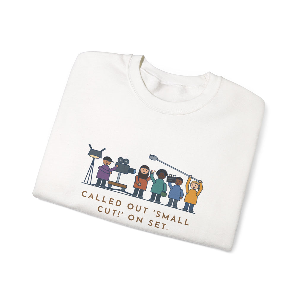 Film Set Nurse Crewneck Sweatshirt - Small Cut, Whole Crew Froze