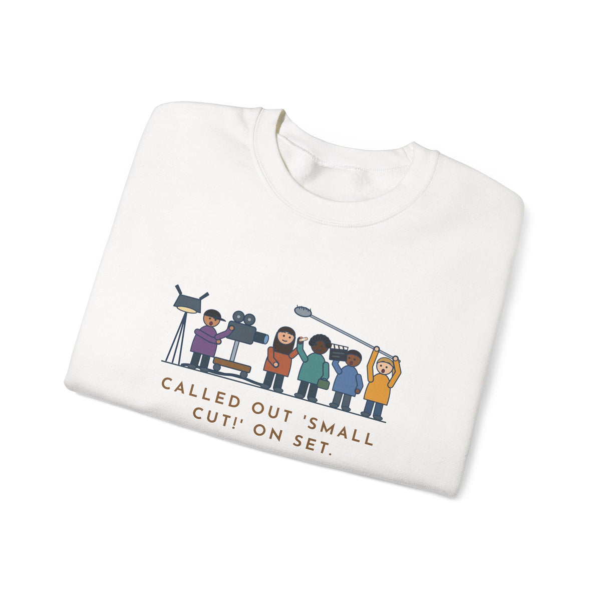 Film Set Nurse Crewneck Sweatshirt - Small Cut, Whole Crew Froze
