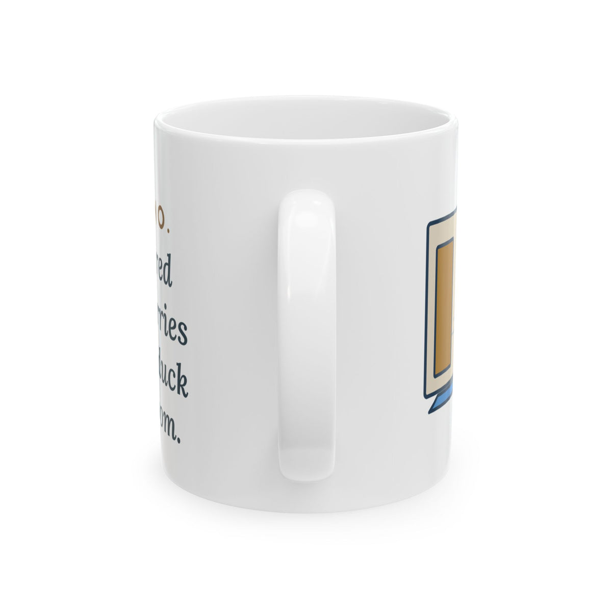 Dogo Argentino Mug, One Hundred Pounds, Carries His Stuffed Duck to Every Room, Funny Coffee Mug 11oz