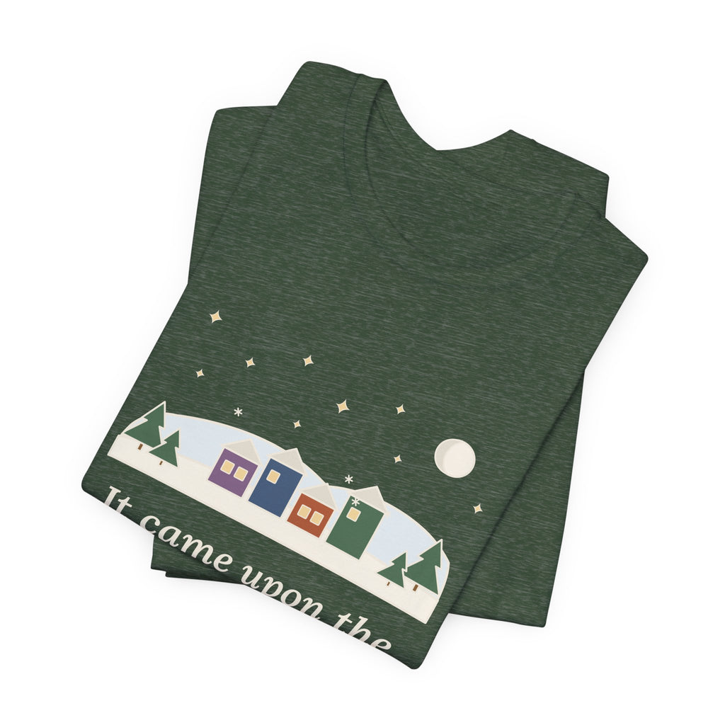 Sears Quote T-Shirt, It Came Upon the Midnight Clear, Christmas Clear Midnight Tee
