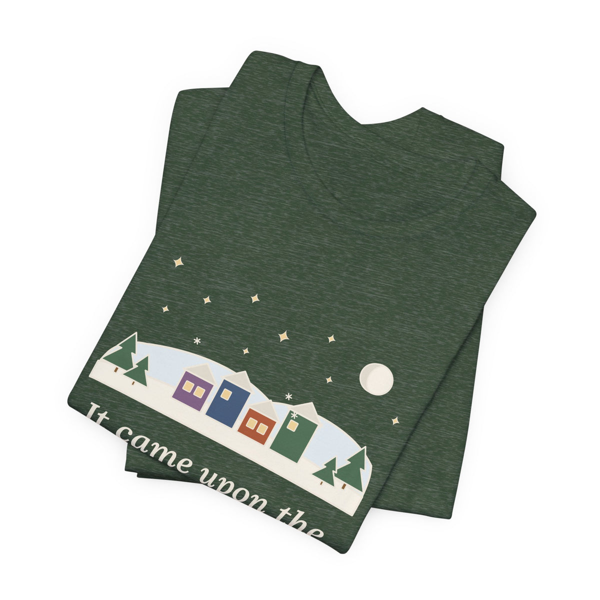 Sears Quote T-Shirt, It Came Upon the Midnight Clear, Christmas Clear Midnight Tee