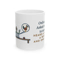 Online Teacher Coffee Mug - A Blender, a Rooster and One Answer