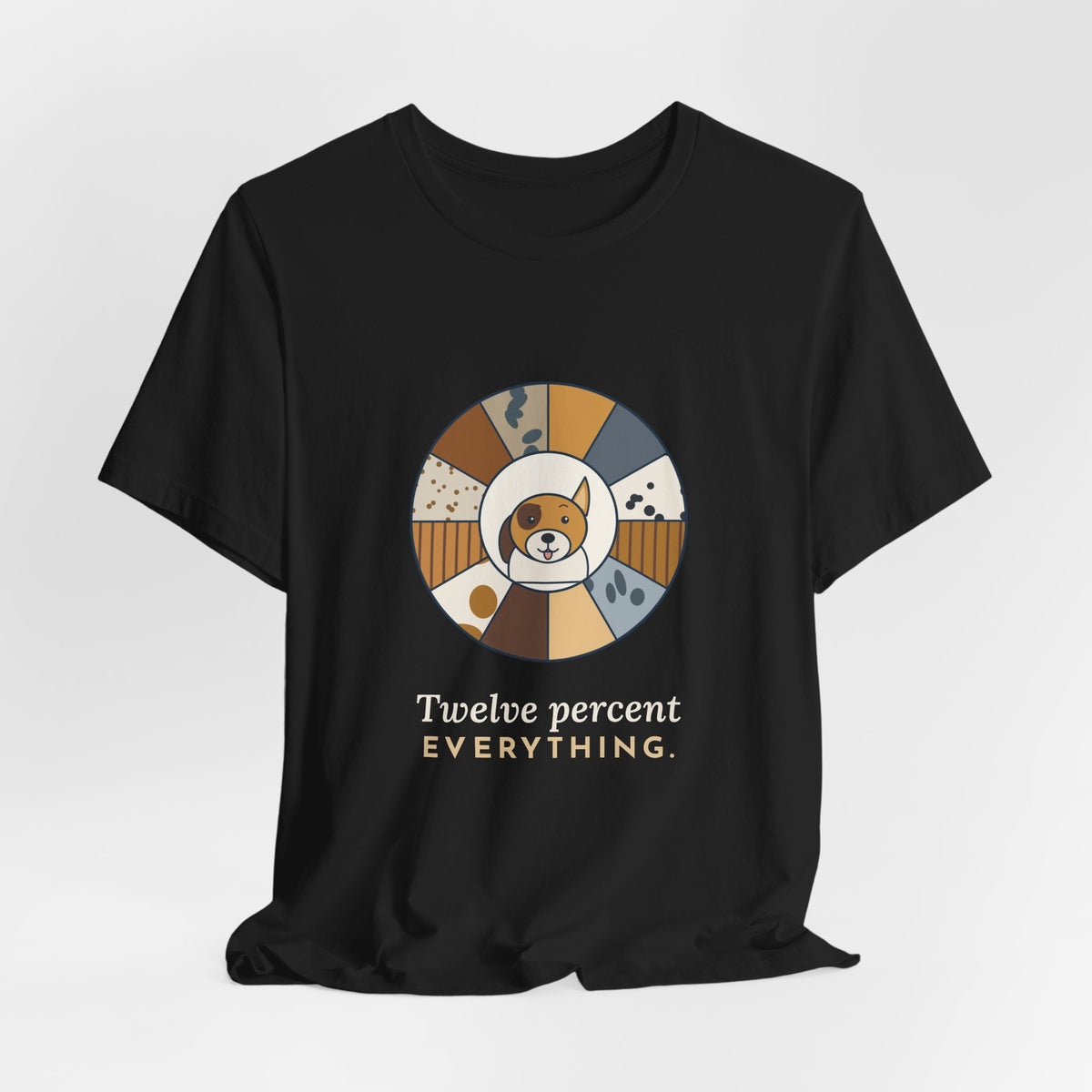 Mixed Breed Dog T-Shirt - Twelve Percent Everything Funny Mutt Owner Tee