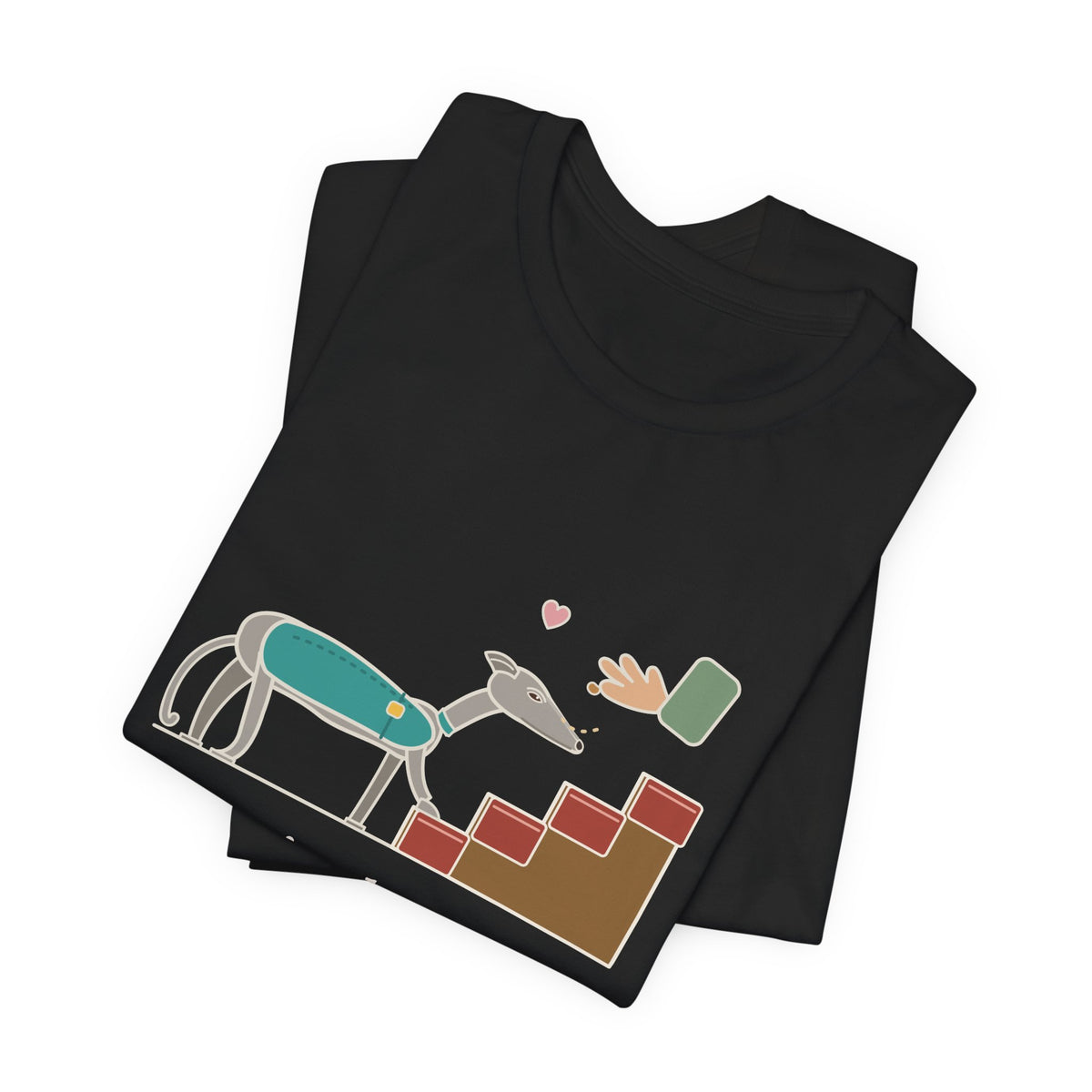 Greyhound T-Shirt - Retired Racer. Stairs Are the New Event. Greyhound Adopter Tee