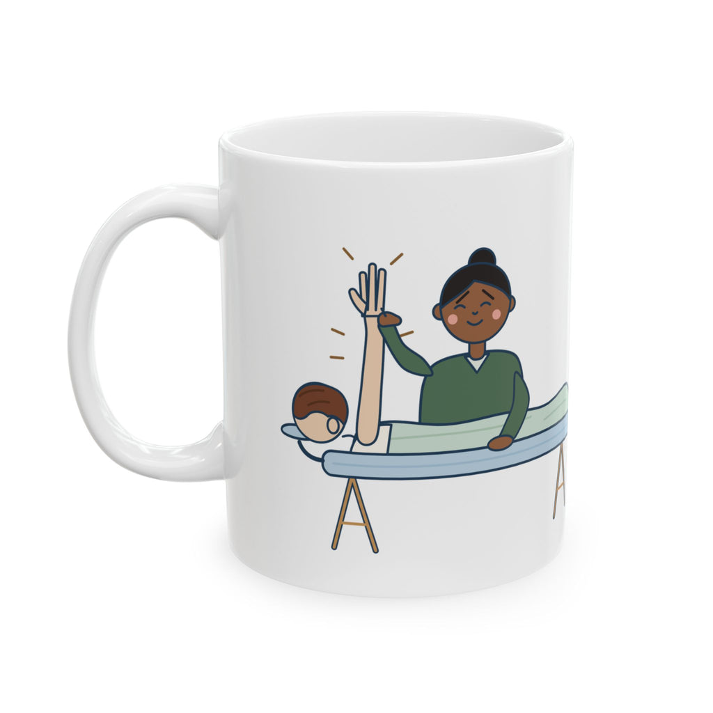 Massage Therapist Coffee Mug - You Can Stop Helping Me Lift Your Arm