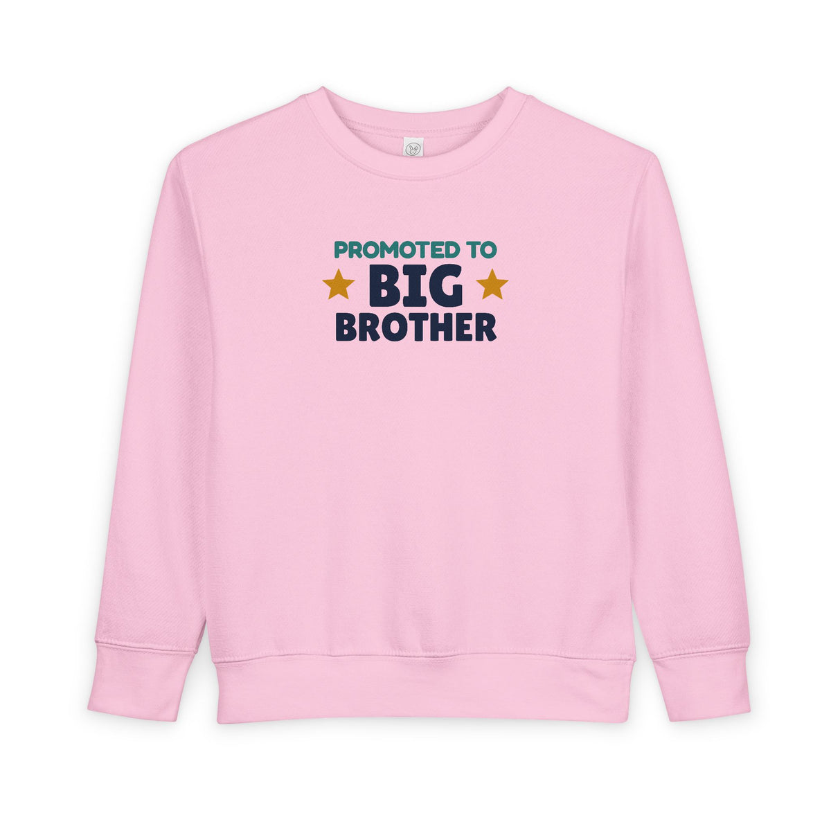 Promoted to Big Brother Toddler Sweatshirt, Sibling Reveal Crewneck