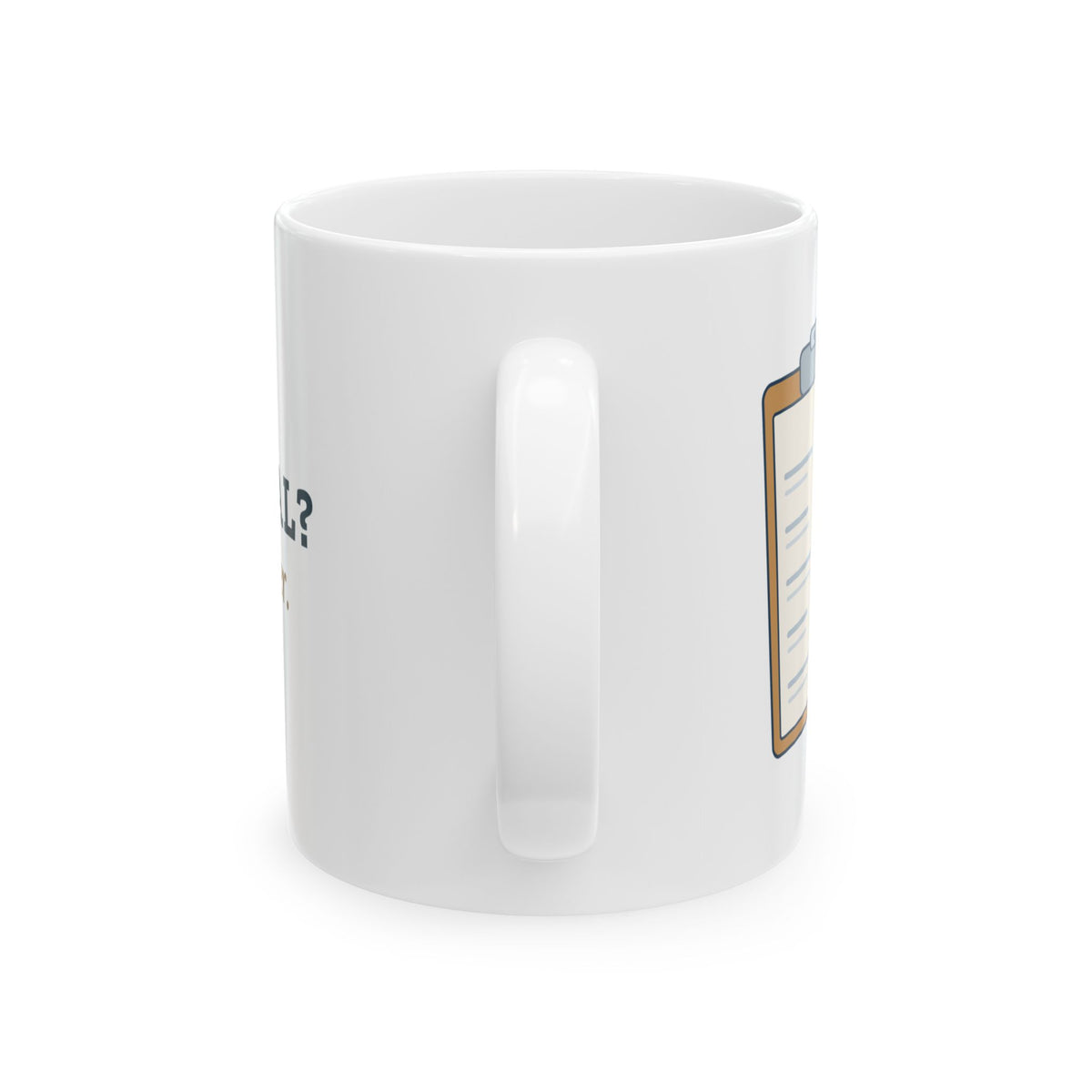 MRI Technologist Coffee Mug - Any Metal? Think Harder. Funny MRI Tech Mug