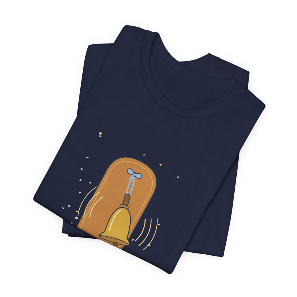 Oncology Nurse T-Shirt - My Favorite Sound Is the Bell Hopeful Nurse Tee