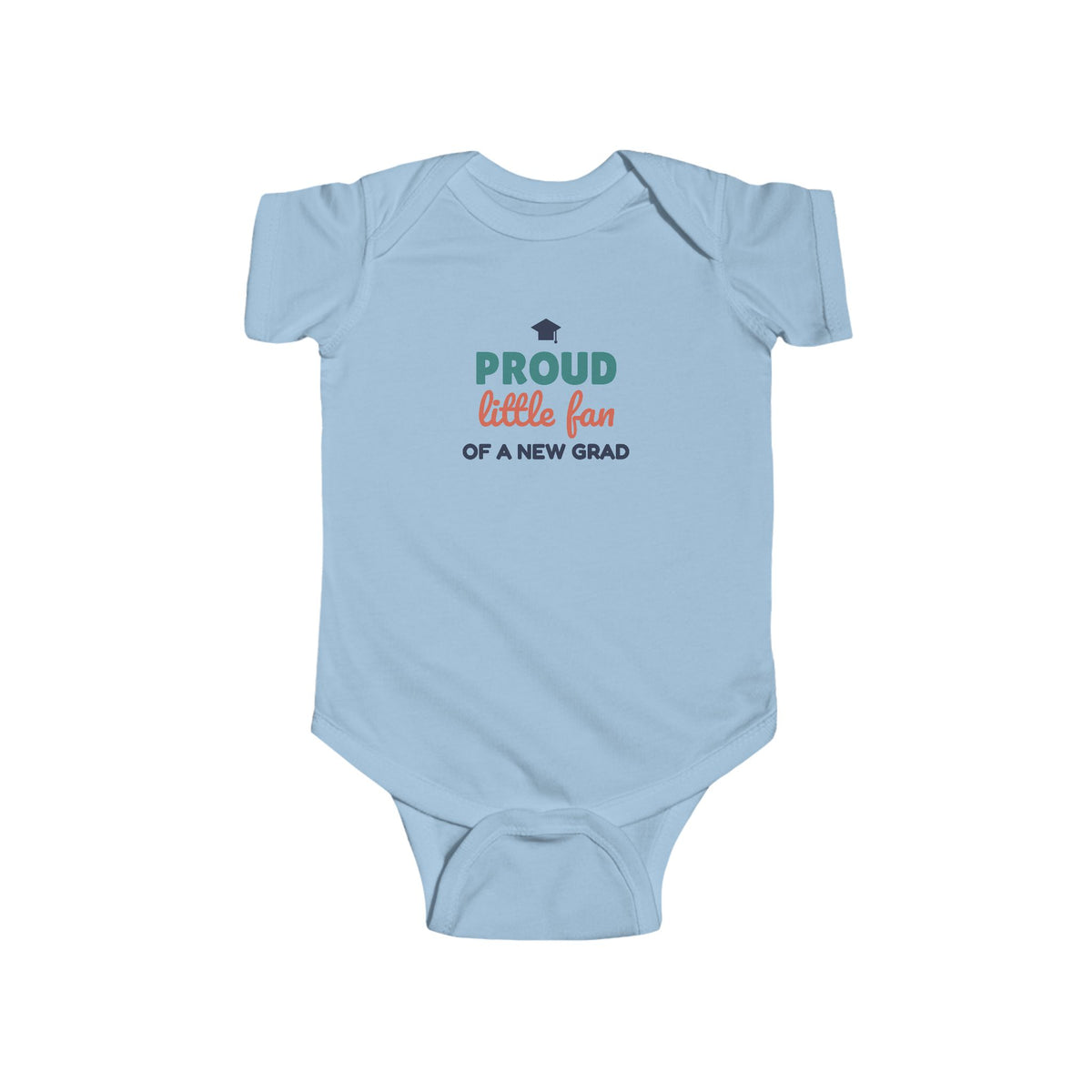 Proud Little Fan of a New Grad Baby Bodysuit, Graduation Day Infant Outfit