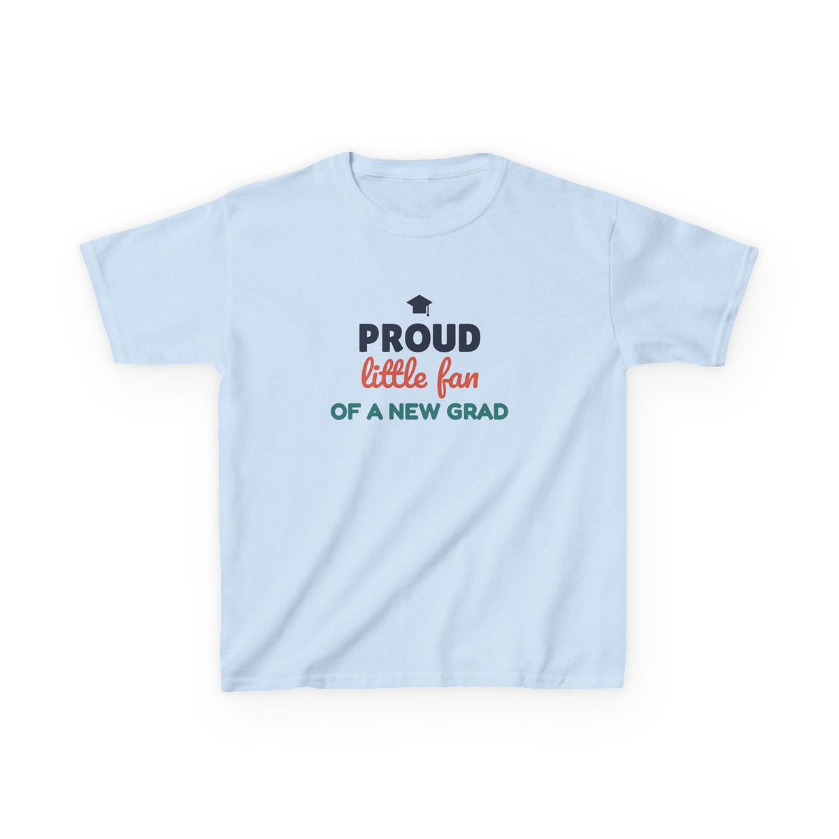Proud Little Fan of a New Grad Youth T-Shirt, Graduation Kids Shirt