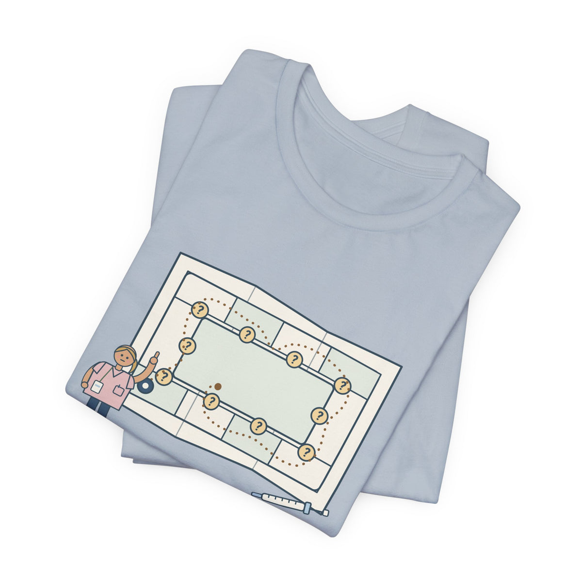 Float Nurse T-Shirt - Where Does This Unit Keep the Flushes? Float Pool Tee