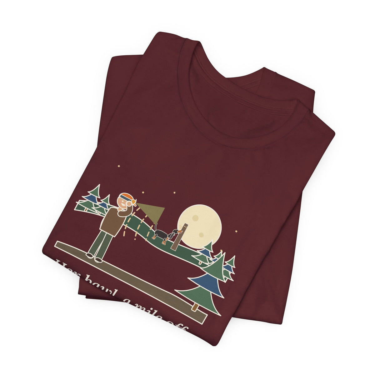 Coonhound T-Shirt - Her Bawl, a Mile Off. I'd Know It Anywhere. Hound Tee