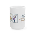 Large 15oz Afghan Hound Mug - Ninety-Minute Blow-Dry