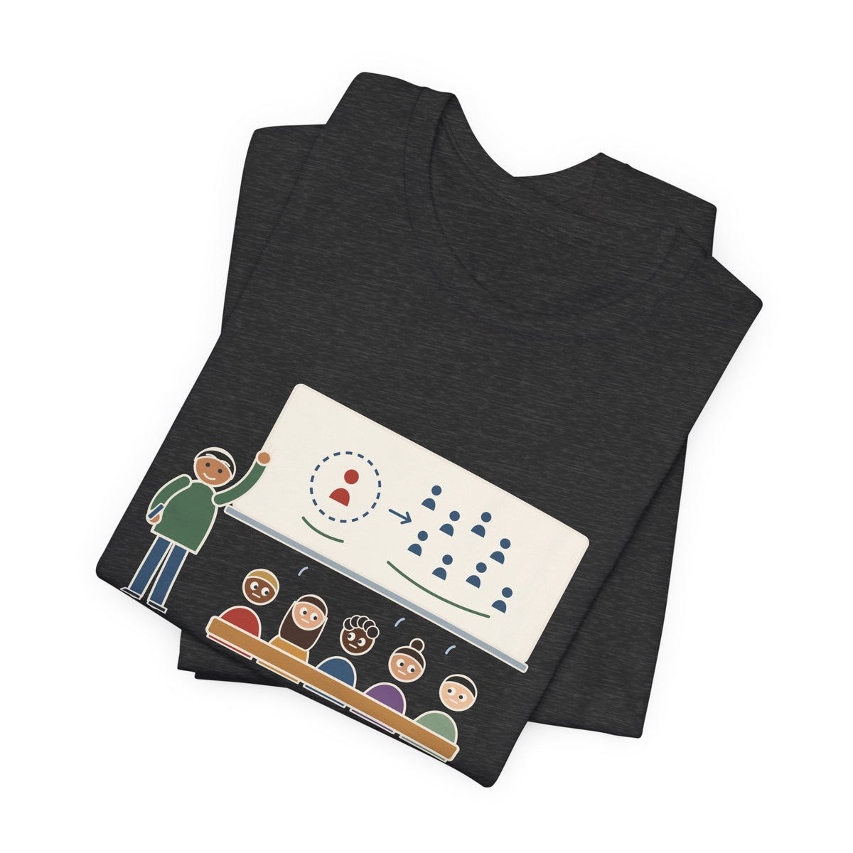 High School Psychology Teacher T-Shirt - Explained the Bystander Effect, Nobody Volunteered