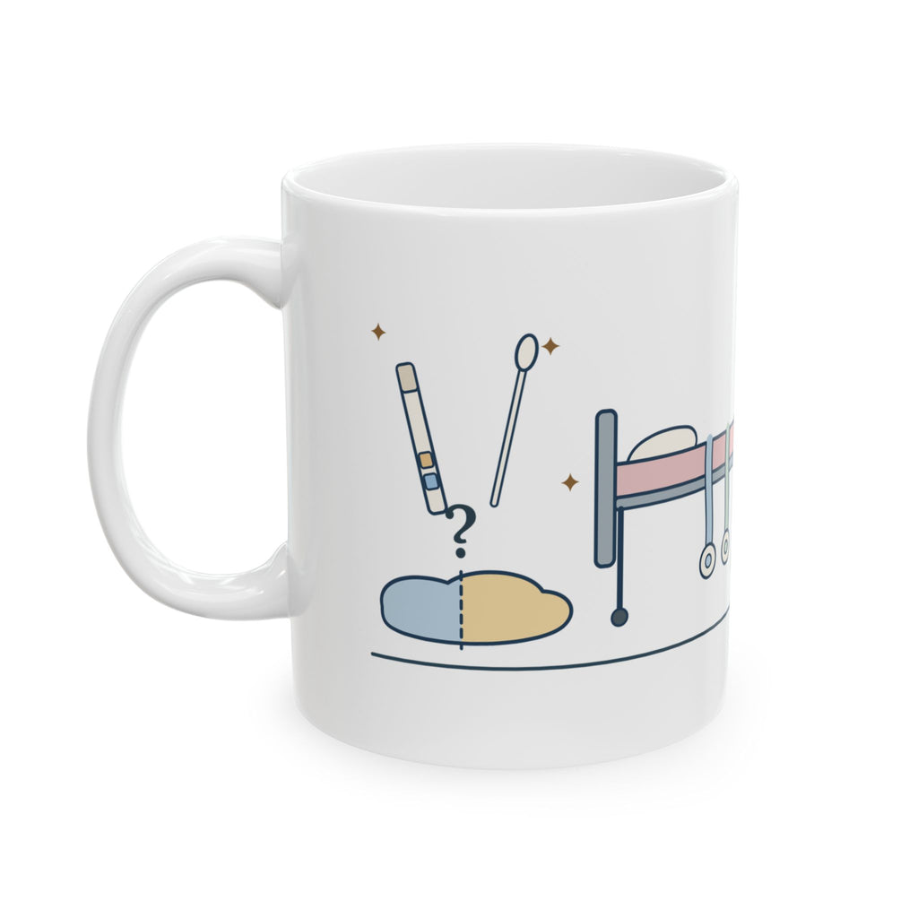 Labor & Delivery Triage Nurse Coffee Mug - Water Broke, or Just Pee? There's a Test for That