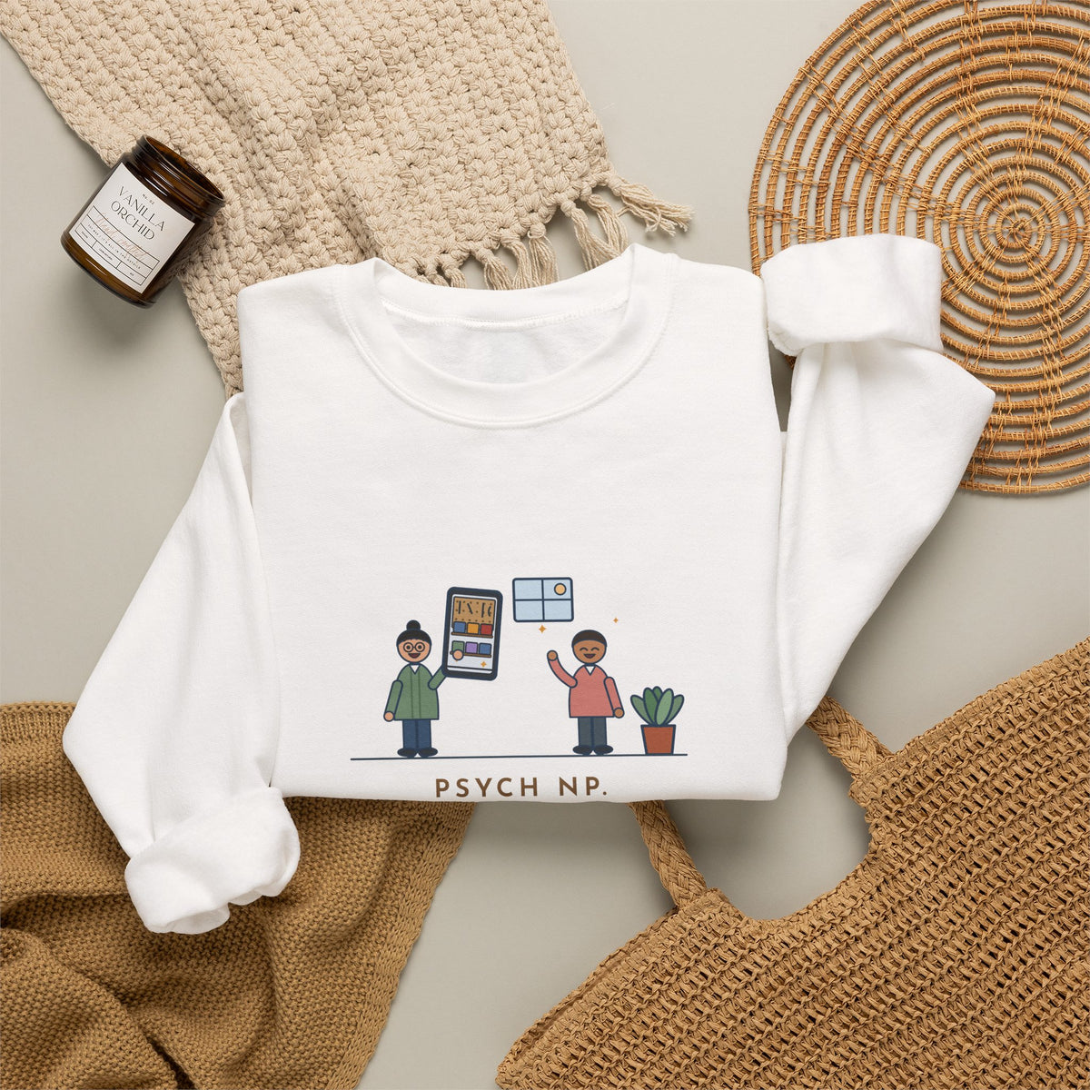 Psychiatric Nurse Practitioner Sweatshirt, Six-Week Follow-Up, He Brought a Photo of the Garage He Finally Cleaned