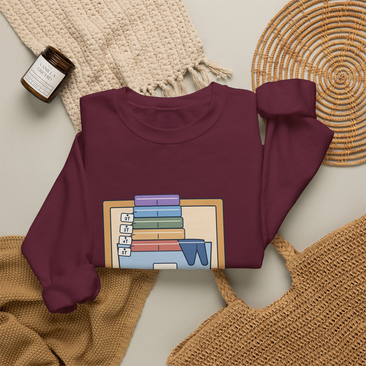 Preschool Teacher Crewneck Sweatshirt - Spare Pants in Every Size Gift