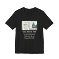 Funny Christmas List T-Shirt, Kids Wrote One in November, Rewrote It on December 23, Fridge Door Tee