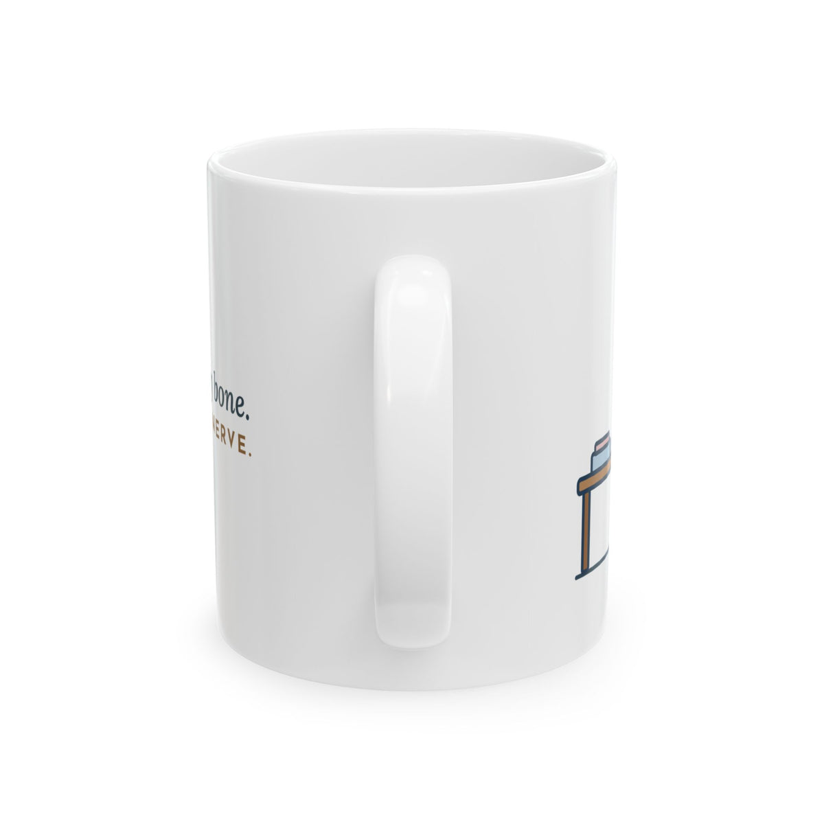 Anatomy & Physiology Teacher Coffee Mug - Funny Bone, Turns Out It's a Nerve