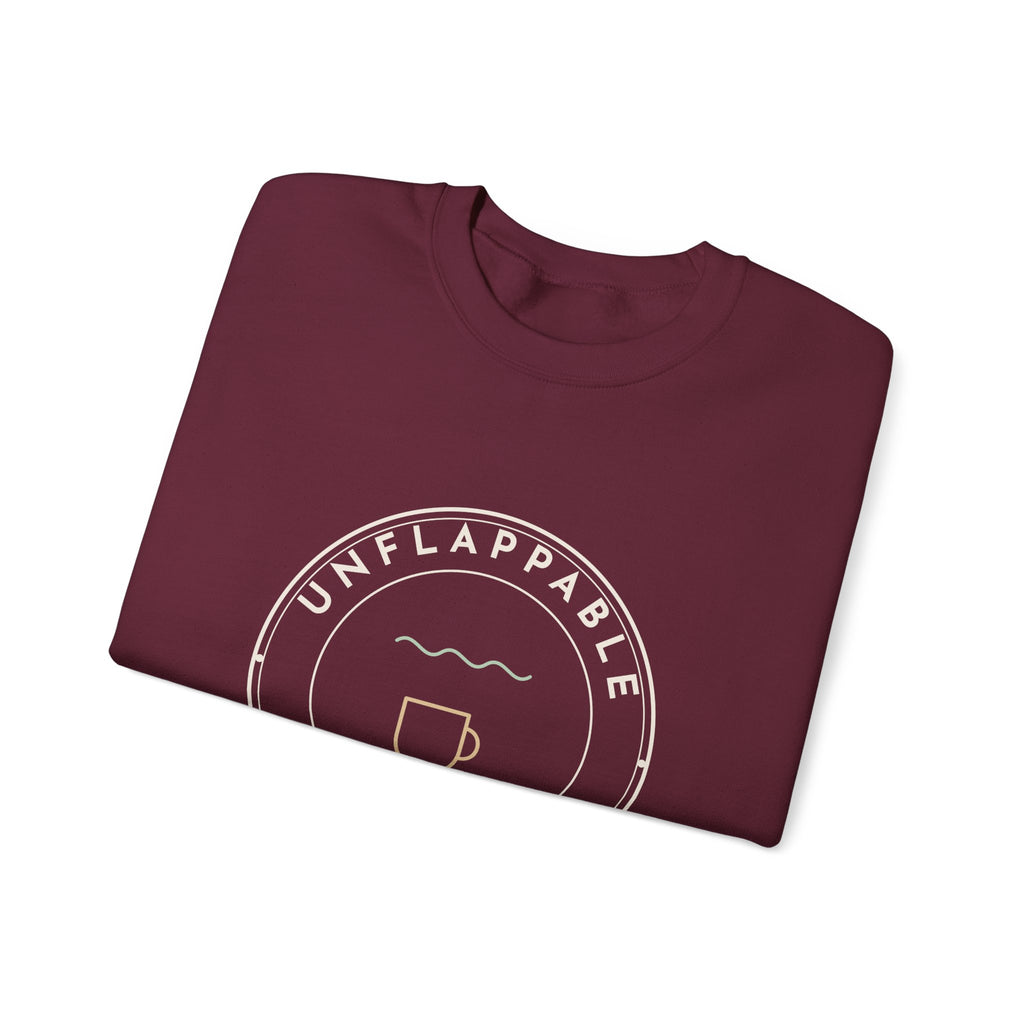 ER Nurse Crewneck Sweatshirt - Unflappable Since Triage Cozy Emergency Nurse Gift
