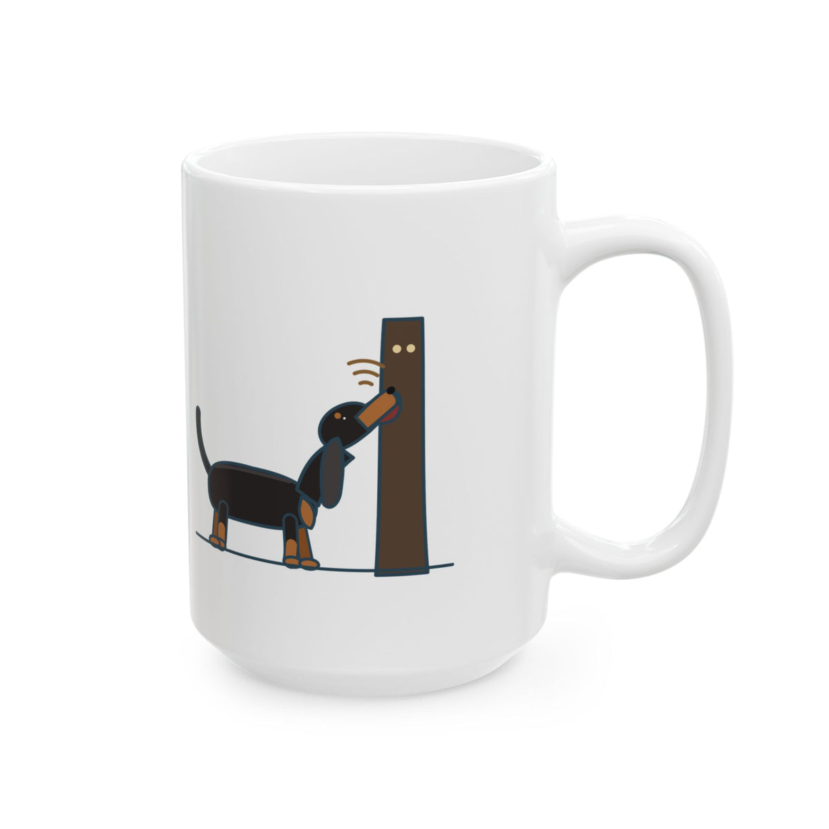 Large 15oz Coonhound Mug - Her Bawl, a Mile Off. I'd Know It Anywhere. Hound Lover Mug