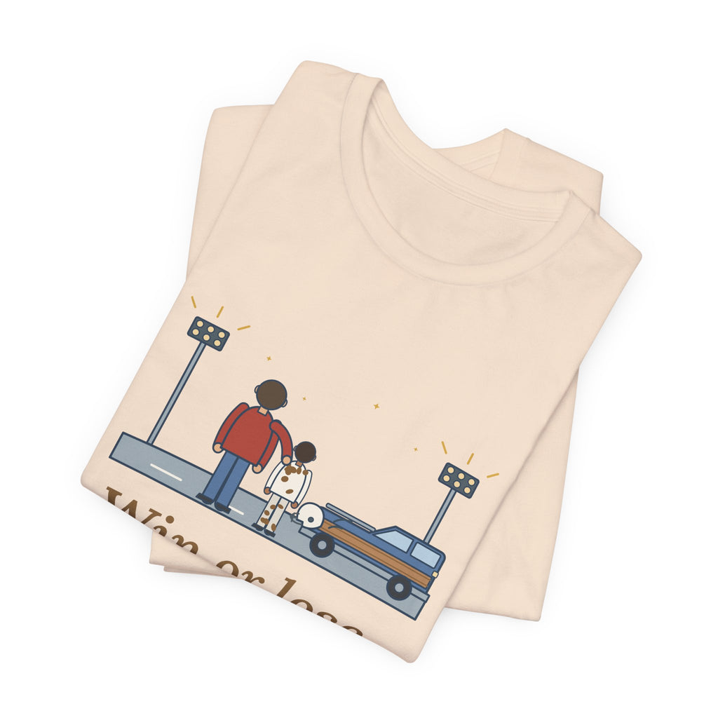 Win or Lose, We Ride Home Together T-Shirt, Football Quote Tee with Friday Night Ride Home