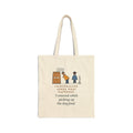 Chiropractor Tote Bag, Asked What Happened, I Sneezed While Picking Up the Dog Food, Office Visit