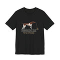 German Shorthaired Pointer T-Shirt - Pointing at a Leaf. Very Seriously. GSP Tee