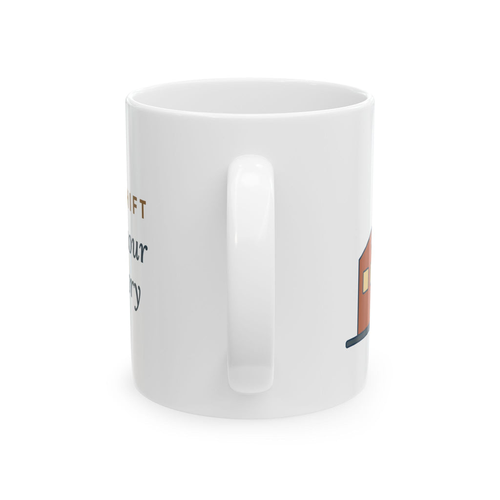 12-Hour Shift at the 12-Hour Shift Factory Coffee Mug, Funny Shift Worker Gift Mug