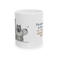 Keeshond Coffee Mug - The Guest Thought It Was a Snarl