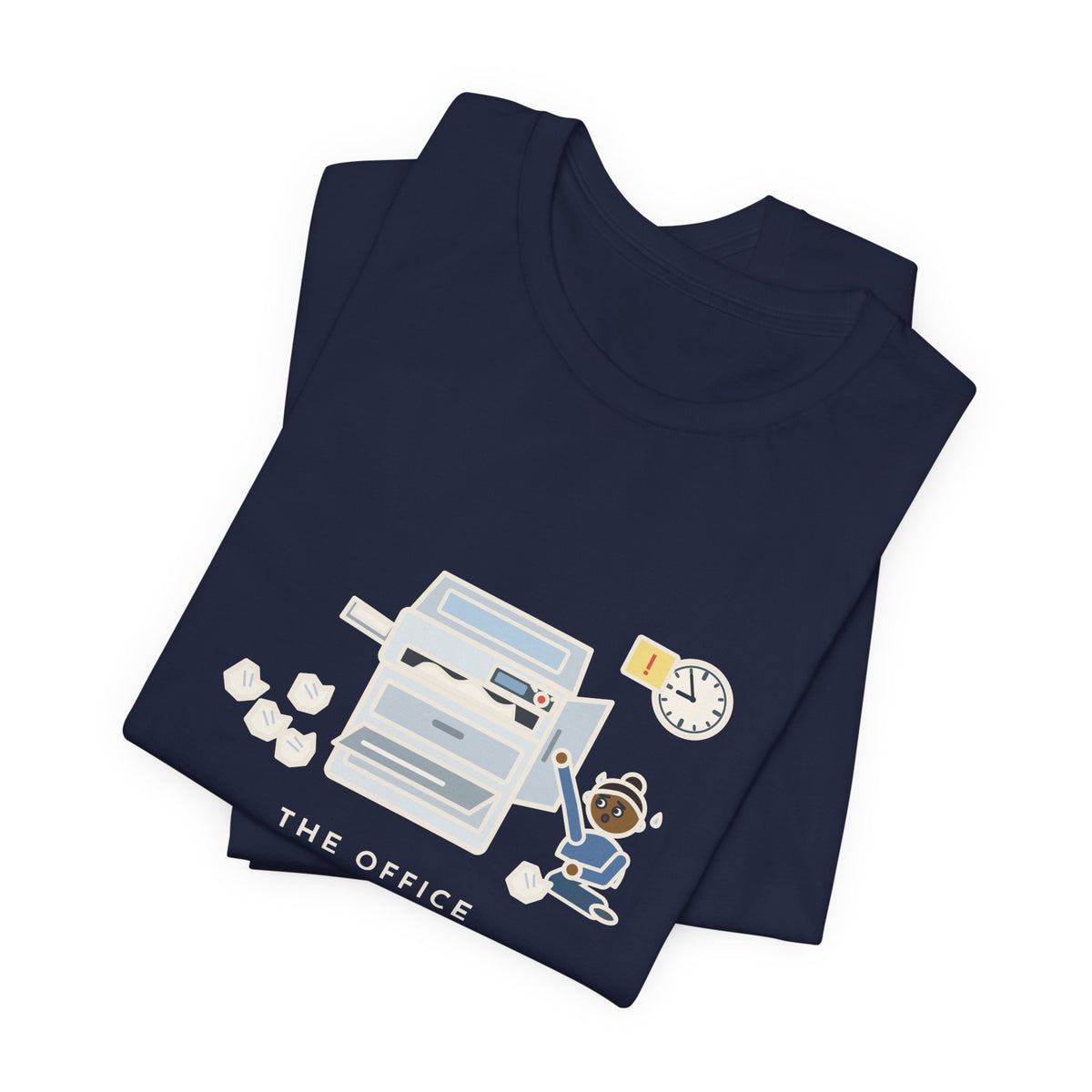 Funny Office T-Shirt, The Copier Worked Fine All Month, Jammed the Morning of the Deadline, Copy Room Tee