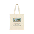 Cat Grass Tote Bag, Bought Her Own Pot, She Ate the Houseplant Instead, Windowsill