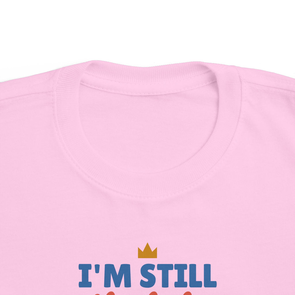 I'm Still the Baby Toddler T-Shirt, Funny Big Sibling Tee