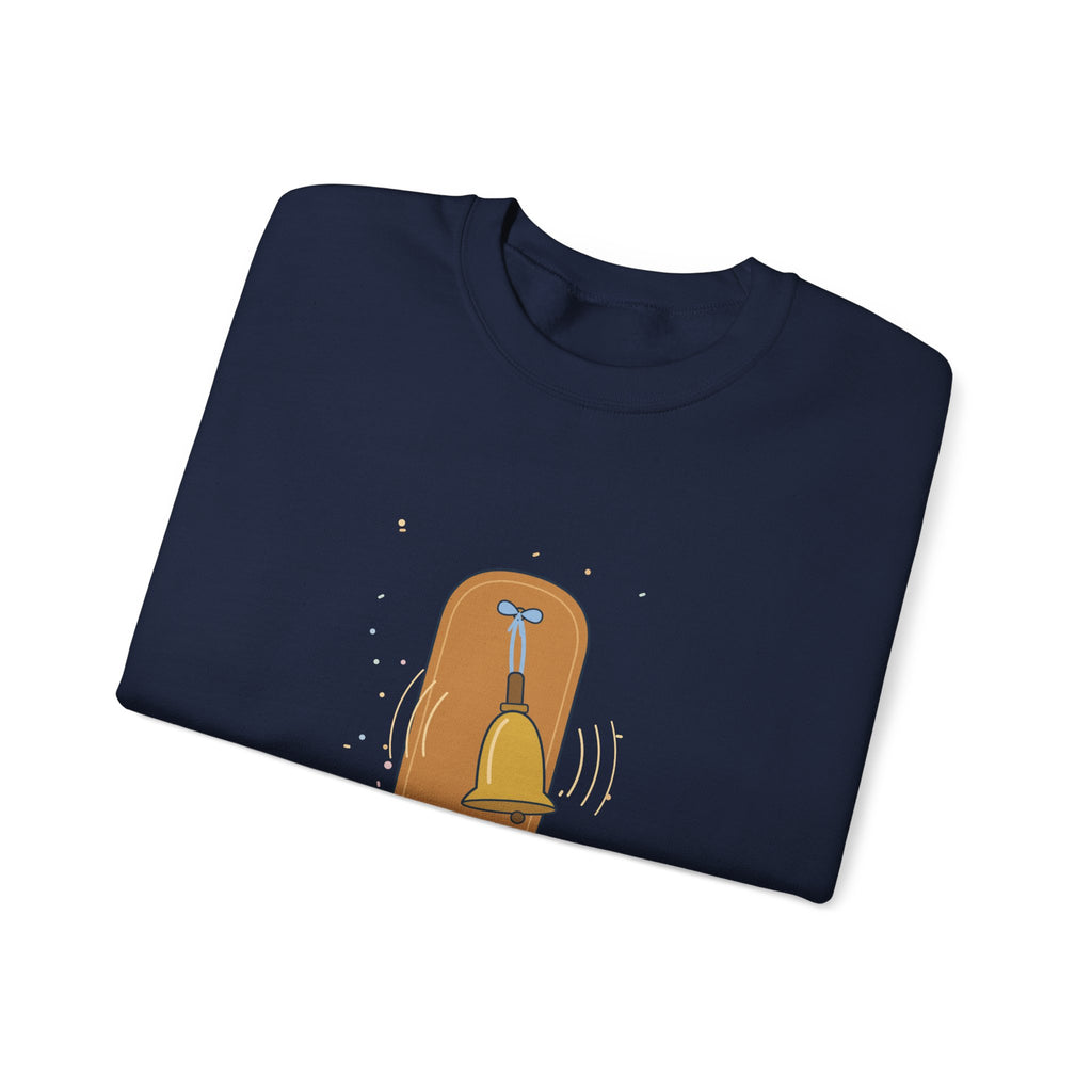 Oncology Nurse Crewneck Sweatshirt - My Favorite Sound Is the Bell Nurse Gift