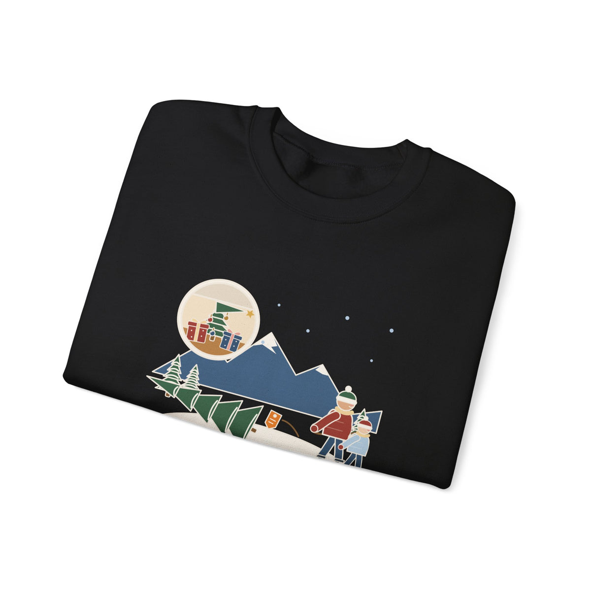 Colorado Christmas Tree Crewneck Sweatshirt - Eleven-Foot Permit Tree, Nine-Foot Ceiling